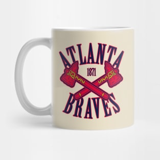 Vintage Atlanta-Braves 4 Mug
